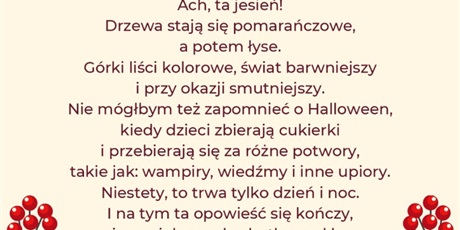 🍂 Jesienne wiersze szóstoklasistów. 🍂