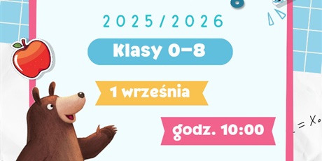📢 Rozpoczęcie roku szkolnego 2025/2026 📚✨