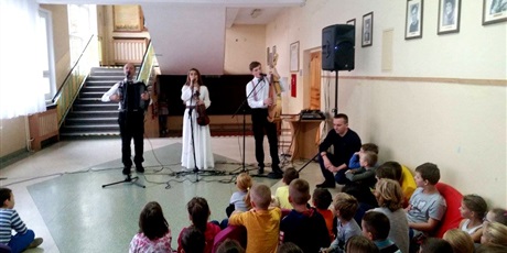 Galicja Folk Band w naszej szkole