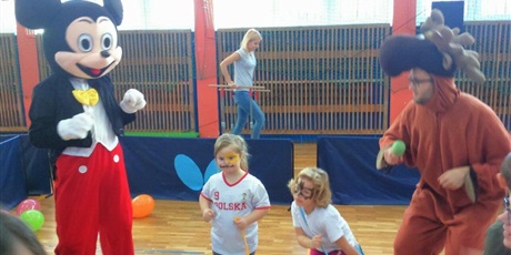 Nasi uczniowie na festynie sportowo-rekreacyjnym