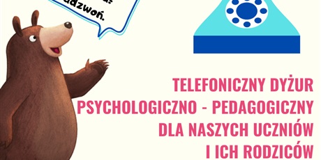 Telefoniczny dyżur psychologiczno-pedagogiczny